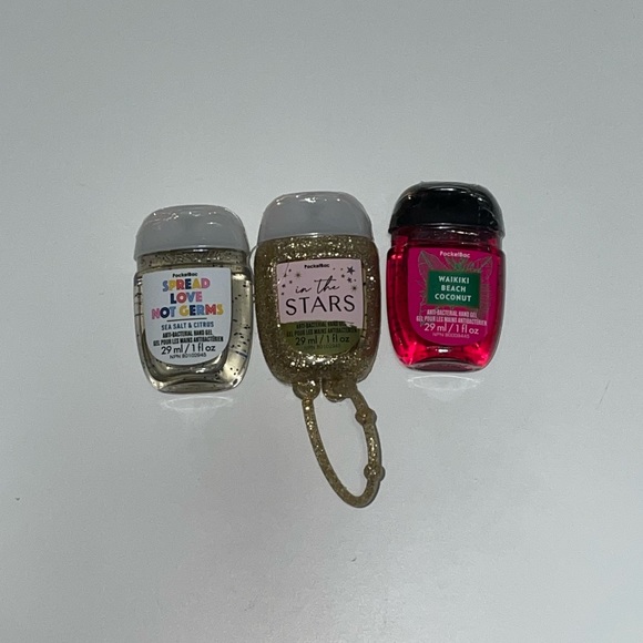 SOLD NWT- Bath & Body Works Hand Sanitizer Trio - Picture 1 of 4